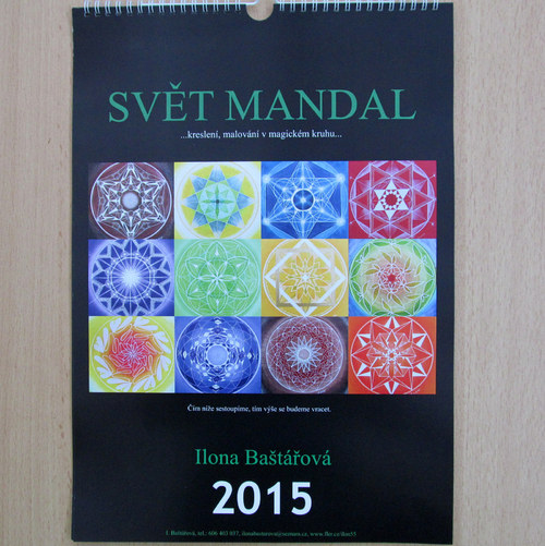 KALENDÁŘ - MANDALY 2015 — foto 1