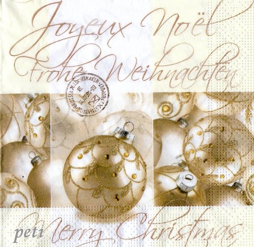 Ubrousek Merry Christmas — foto 1