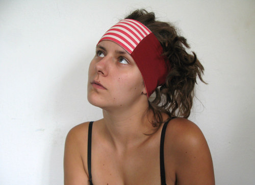 Pružná oboustranná čelenka — foto 1