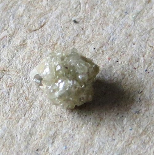 R Bílý surový diamant č.1 — foto 1