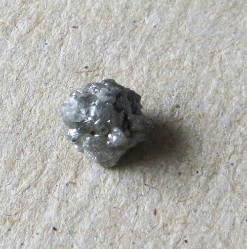 Stříbrný surový diamant č.2 — foto 1