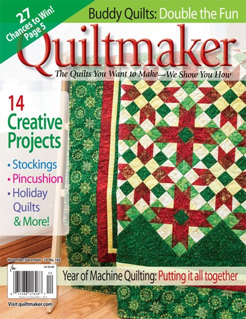 Quiltmaker listopad/prosinec 2014 — foto 1