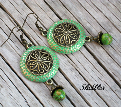 Náušnice ,,FILIGREE CAPS,, 4 — foto 1
