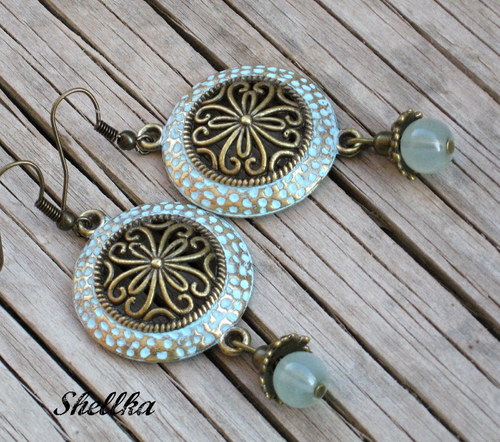 Náušnice ,,FILIGREE CAPS,, 5 — foto 1