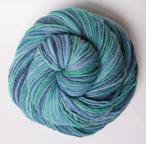 Tyrkys vede?????2-ručně předené 198m--80g — foto 1