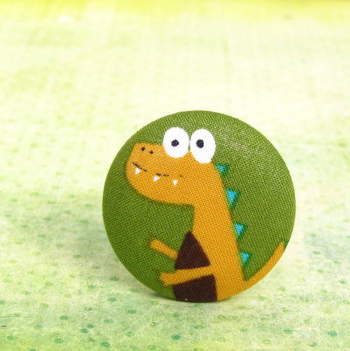 Veselé knoflíky - dino rex — foto 1
