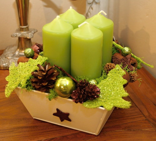 Adventní svícen — foto 1