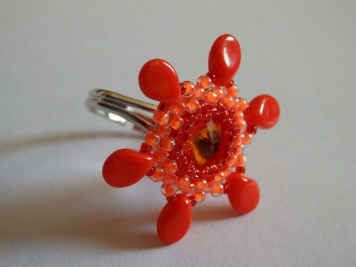 Swarovski prsten — foto 1
