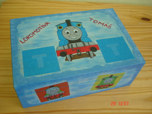 Dětská Šperkovnice Lokomotiva Tomáš