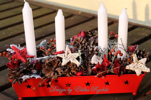 Adventní svícen — foto 1