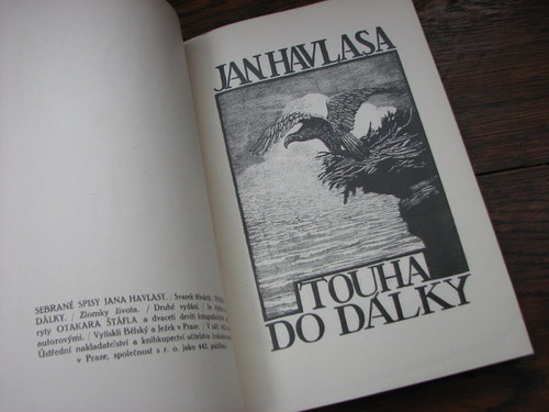 Touha do dálky, Jan Havlasa, 1922