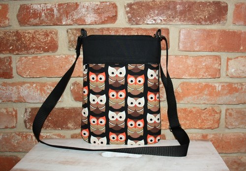 Kabelka "Owls - dark" - 26 x 34 cm — foto 1