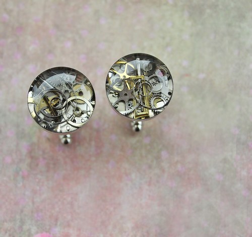 Manžetové knoflíčky /transparent/ — foto 1