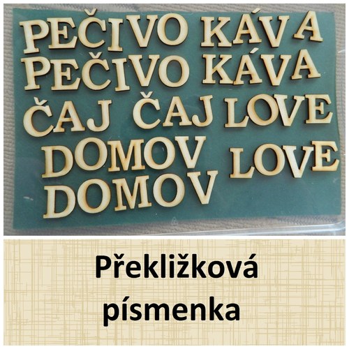 Překližkové nápisy — foto 1