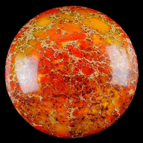 Variscit - kabošon (30 x 30 x 7 mm) — foto 1