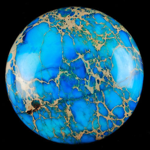 Variscit - kabošon (30 x 30 x 7 mm) — foto 1