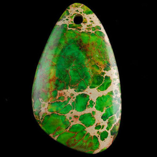 Variscit - přívěsek (35 x 21 x 4 mm) — foto 1