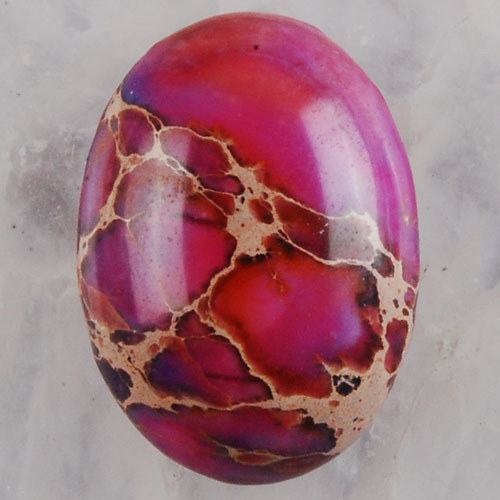 Variscit - kabošon (24 x 17 x 7 mm) — foto 1