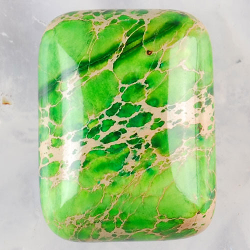 Variscit - kabošon (19 x 15 x 6 mm) — foto 1