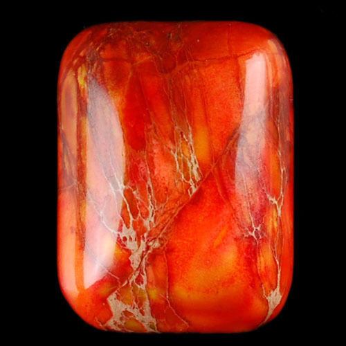 Variscit - kabošon (19 x 15 x 6 mm) — foto 1