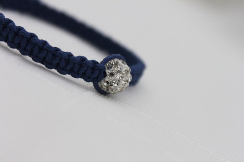 Náramek macramé/shamballa — foto 1