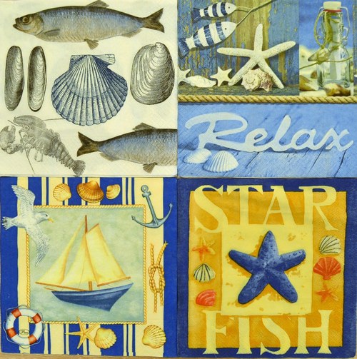 Mořská sada 4 ks — foto 1