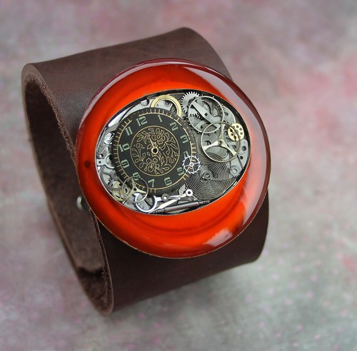 Steampunkový náramek — foto 1