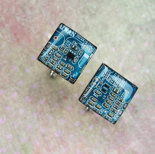 IT manžetové knoflíčky /blue/ — foto 1
