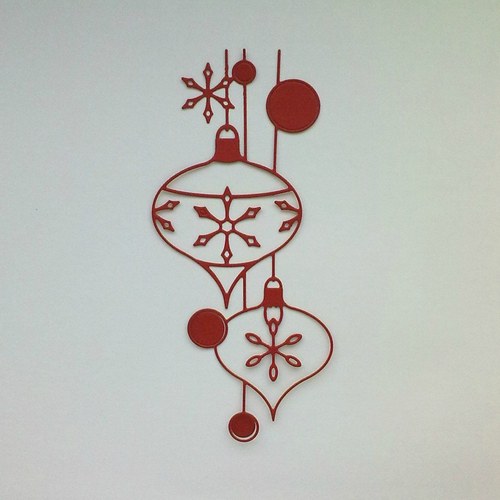 Výsek - Závěsný ornament - baňky