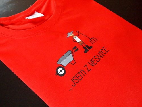 Tričko XL " Jsem z vesnice " — foto 1