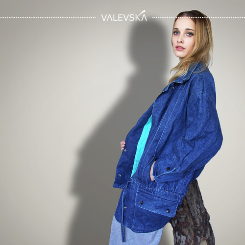 Désir Bleu, denimová bunda — foto 1