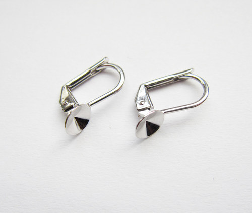 Náušnice RIVOLI Rhodium — foto 1