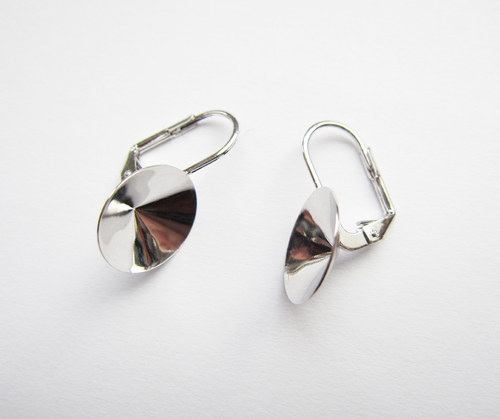 Náušnice RIVOLI Rhodium — foto 1