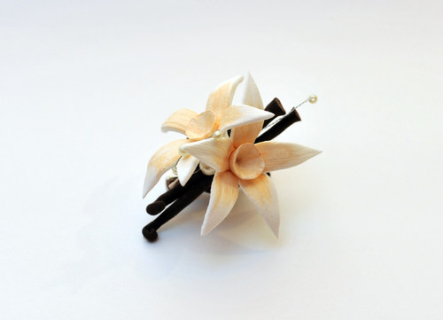 Brož "Vanilla flowers" — foto 1