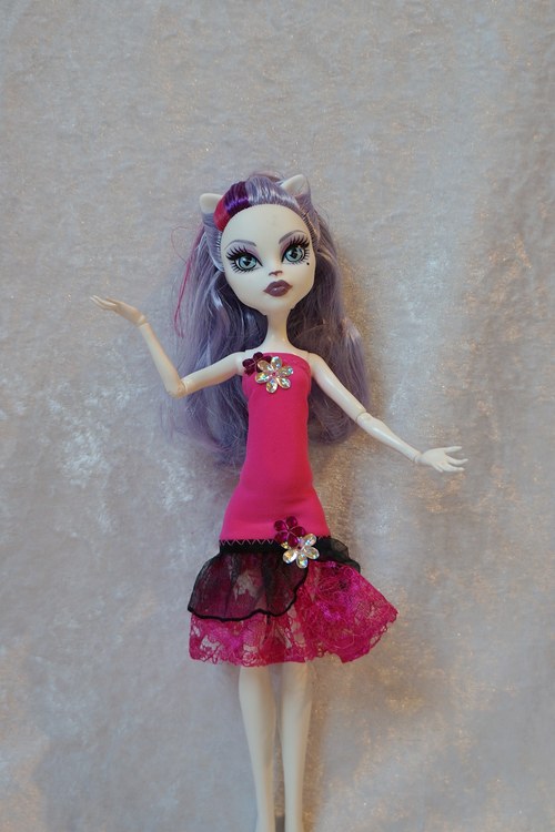 Růžové pro Monster High — foto 1