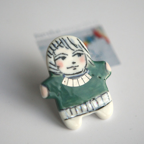 Jasmin Ono (porcelán.brož) — foto 1