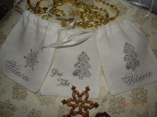 Vánoční pytlíčky-sada — foto 1