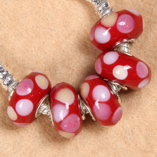 Pandorka s jednotným středem! 14x7mm na řetízek
