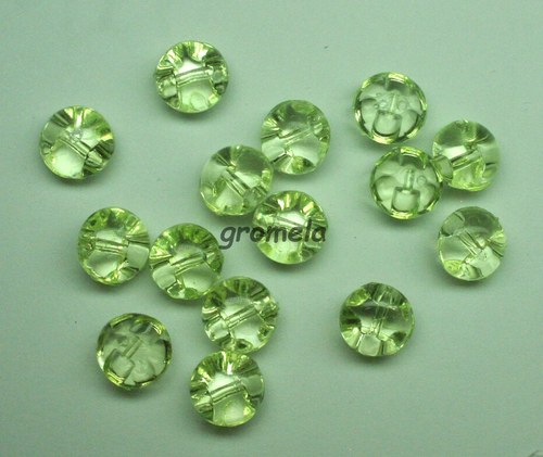 Crystal zelenkavý 12 mm (2ks)