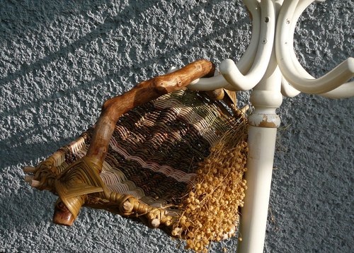 Košík ,,Robinson,,- přírodní madlo — foto 1