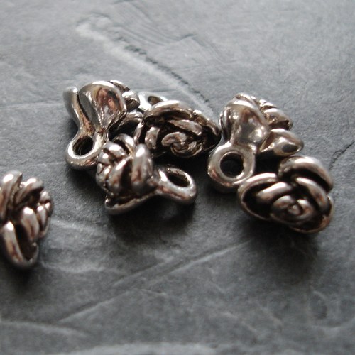 Růžička cca 6x9mm - 4 ks - SST