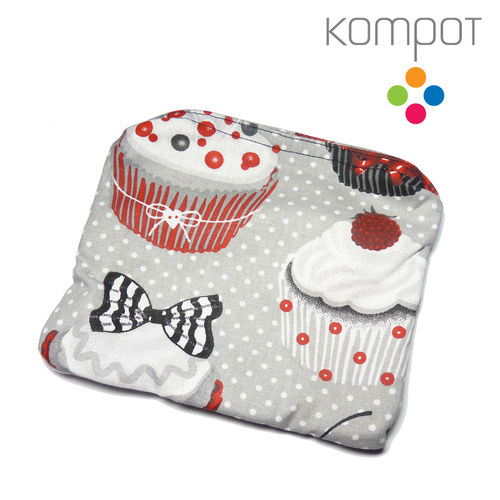 Látková kapsička 038 :: Muffiny šedé — foto 1
