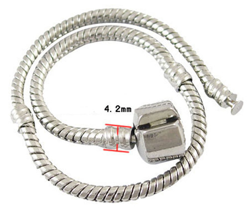 Pandorka řetízek mechanicky 21 cm - Platina