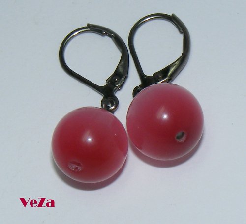 Náušky-kočičí oči — foto 1