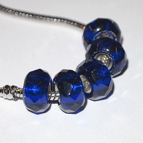 Pandorka bezstředová! 13x8mm ČESKÉ (cena 3ks)