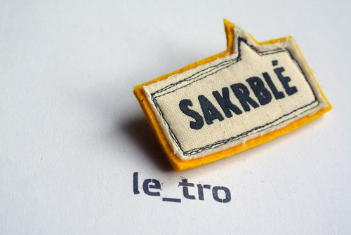 Brož SAKRBLÉ — foto 1