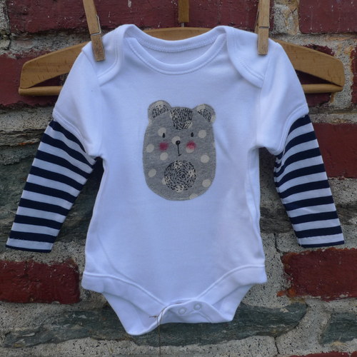 Dětské body medvědí, vel.68 — foto 1
