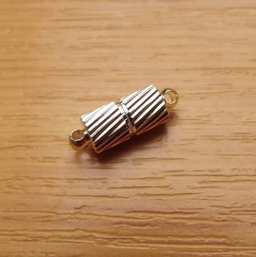 Magnetické zapínání - stříbrné - bez niklu