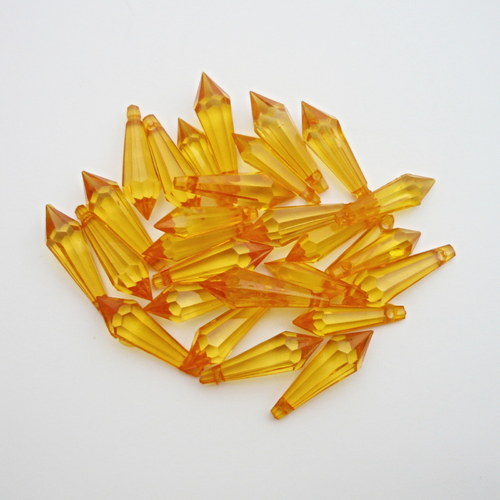 Velká kapka 3,2 x 1 cm 2 ks