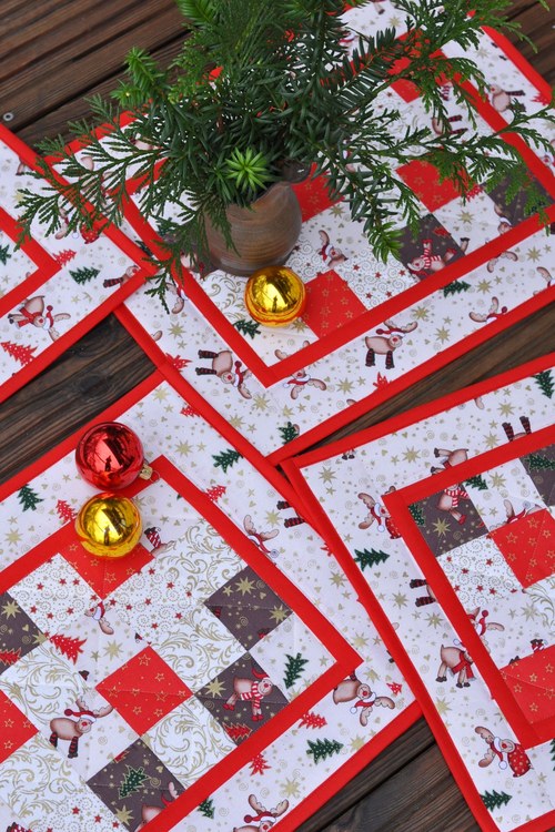 Vánoční patchwork veselý — foto 1